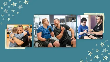 Three images of Special Strong 