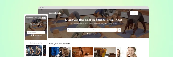 Mindbody client navigation
