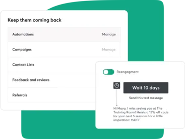 Mindbody marketing features